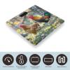 Beautiful Rooster Hen Scale for Body Weight Highly Accurate Digital Bathroom Body Scale Digital Bathroom Scales for People Anti-Slip Large LCD Display Smart Scales view 3
