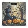 Spider Monster and Pumpkin Scale for Body Weight Highly Accurate Digital Bathroom Body Scale Digital Bathroom Scales for People Anti-Slip Large LCD Display Smart Scales