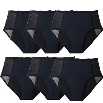 Ultradries Leak-Proof Incontinence Panties - 3 Pack for Daily Comfort & Pelvic Floor Support (Sizes: Medium, XL, 5XL)