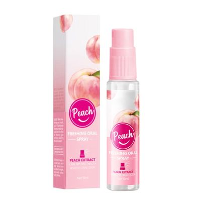 winying Portable Breath Spray for Adults, Infused with Natural Fruit and Botanical Extracts Peach One Size