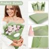 500 Sheets Sage Green Tissue Paper Bulk, Sage Green Wrapping Tissue Paper for Mother's Day Spring Home Party Bridal Shower Baby Shower Gift Wrapping Supplies, 14'' x 20'' view 3