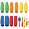 10 pcs Cutlery Padding Grips Foam Grip Tubing Foam Tubes Grip Aid Handle Utensils Tools for Disabled Elderly view 1