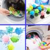 Washing Balls Laundry Scrubbing Balls Reusable Tangle-Free Laundry Washer for Washing Machine 15 PCS view 2