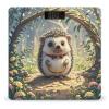 Lovely Hedgehog Scale for Body Weight Highly Accurate Digital Bathroom Body Scale Digital Bathroom Scales for People Anti-Slip Large LCD Display Smart Scales view 1