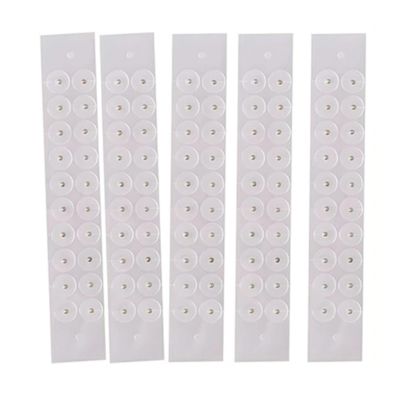 100Pcs Clear Disposables Ear Sticker Auricular Sticker Massager Acupunctures Beads Care Bead for Women Men Acupunctures Beads Ear Care