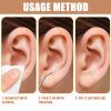 100Pcs Clear Disposables Ear Sticker Auricular Sticker Massager Acupunctures Beads Care Bead for Women Men Acupunctures Beads Ear Care view 4
