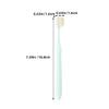 COLLBATH Soft Toothbrushes for Adults 9pcs Wide Thin Brush Head Soft Bristles Manual Toothbrush Household Oral Care Gum Protection view 2