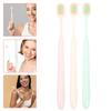 COLLBATH Soft Toothbrushes for Adults 9pcs Wide Thin Brush Head Soft Bristles Manual Toothbrush Household Oral Care Gum Protection view 3