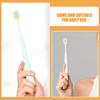 COLLBATH Soft Toothbrushes for Adults 9pcs Wide Thin Brush Head Soft Bristles Manual Toothbrush Household Oral Care Gum Protection view 4