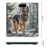 German Shepherd Dog Scale for Body Weight Highly Accurate Digital Bathroom Body Scale Digital Bathroom Scales for People Anti-Slip Large LCD Display Smart Scales view 2