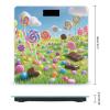 Candy Scale for Body Weight Highly Accurate Digital Bathroom Body Scale Digital Bathroom Scales for People Anti-Slip Large LCD Display Smart Scales view 2
