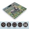 Donkey and Flower Scale for Body Weight Highly Accurate Digital Bathroom Body Scale Digital Bathroom Scales for People Anti-Slip Large LCD Display Smart Scales view 3