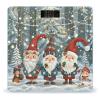 Christmas Winter Gnomes Scale for Body Weight Highly Accurate Digital Bathroom Body Scale Digital Bathroom Scales for People Anti-Slip Large LCD Display Smart Scales view 1