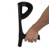 BIUDECO 22Mm Polished Cane Handle Grip with Elbow Walking Cane Head Replacement, Black Outdoor Stick Accessory for Mobility Aid Users view 3