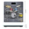 Cool Drum Set Scale for Body Weight Highly Accurate Digital Bathroom Body Scale Digital Bathroom Scales for People Anti-Slip Large LCD Display Smart Scales view 2
