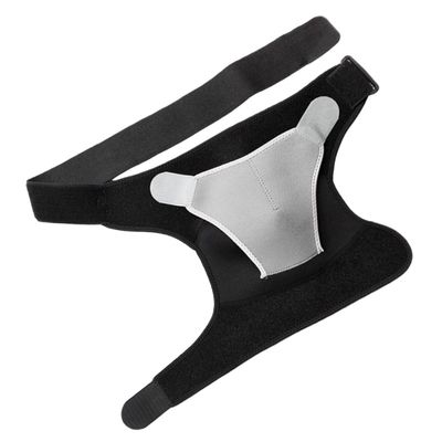 GLEAVI Adjustable Shoulder Support Belt Compression Brace Breathable Shoulder Strap for Sports Gray