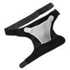 GLEAVI Adjustable Shoulder Support Belt Compression Brace Breathable Shoulder Strap for Sports Gray view 1