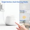 Aculya Life Ultrasonic Retainer Cleaner Machine 48 kHz Denture Cleaner 200ml Dental Cleaner Pod for Aligner Retainer, Jewelry, Night Guard, Brace, White view 4