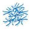SOESFOUFU 6Pcs Blue Curly Bow Ribbon Set Self-Adhesive Wrap Bows for Box Decoration, Crafting, Party and Car Decor Accessories view 1