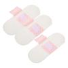 DECORNIJIA Reusable Cotton Menstrual Pads 3Pcs Washable Sanitary Panty Liners 21Cm Waterproof Breathable Feminine Pads for Women Postpartum and Period Use view 1