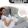 DECORNIJIA Reusable Cotton Menstrual Pads 3Pcs Washable Sanitary Panty Liners 21Cm Waterproof Breathable Feminine Pads for Women Postpartum and Period Use view 3