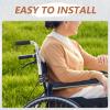 Wheelchair Handle Extenders: Chair Push Handle - Stainless Steel Extension Grip for Elderly Transport Disabled Adult Chair Parts 22.2 Cm Pipe Dia view 3