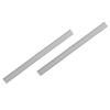 CONGARTENO Household Glass Wiper Strips 2Pcs Replacement Squeegee Blades for Window Cleaning, Multipurpose Wiper Substitute Heads for Home Shower and Car Windshield Cleaning Tools view 1