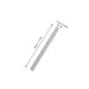 CONGARTENO Household Glass Wiper Strips 2Pcs Replacement Squeegee Blades for Window Cleaning, Multipurpose Wiper Substitute Heads for Home Shower and Car Windshield Cleaning Tools view 2