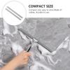 CONGARTENO Household Glass Wiper Strips 2Pcs Replacement Squeegee Blades for Window Cleaning, Multipurpose Wiper Substitute Heads for Home Shower and Car Windshield Cleaning Tools view 4