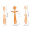Silicone Baby Toothbrush Tongue Cleaner Set for Newborn Infant Oral Care view 2