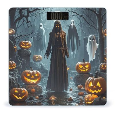 Grim Reaper Scale for Body Weight Highly Accurate Digital Bathroom Body Scale Digital Bathroom Scales for People Anti-Slip Large LCD Display Smart Scales