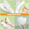 Alipis 10 Pairs Wood Pulp Breathable Thin Shoe Insoles, Supple Sports Inserts for Sneakers, Disposable Cooling Shoe Pads with Adjustable Fit for Men and Women view 3
