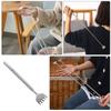 Cabilock 4Pcs Telescoping Metal Back Scratchers Set Extendable Claw Handheld Back Itching Rods Portable for Adults Wellness Massage Tool view 4