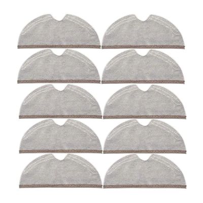 10Pcs Vacuum Cleaner Replacement Accessories Mop Cloths,Compatible For Roborock S5 S50 S51 S55 S6 S6 MAXV S5 MAX