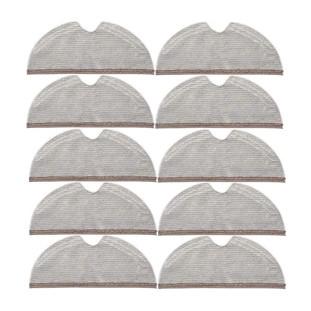 10Pcs Vacuum Cleaner Replacement Accessories Mop Cloths,Compatible For Roborock S5 S50 S51 S55 S6 S6 MAXV S5 MAX