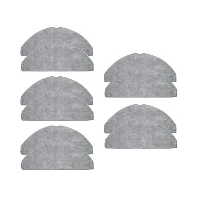 10Pcs Robot Vacuum Cleaner, Microfiber Mop Pad Washable Mop Cloths Accessories,Compatible For Eufy L60