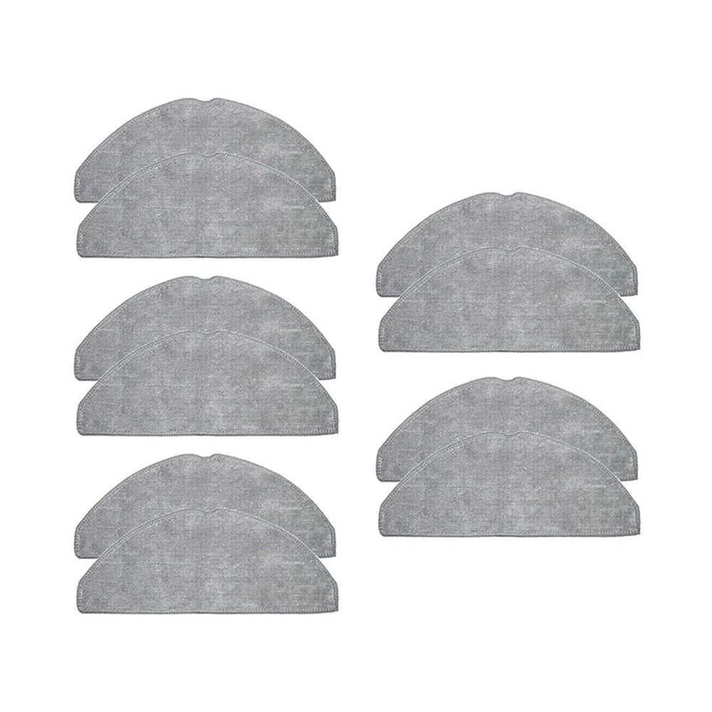 10Pcs Robot Vacuum Cleaner, Microfiber Mop Pad Washable Mop Cloths Accessories,Compatible For Eufy L60