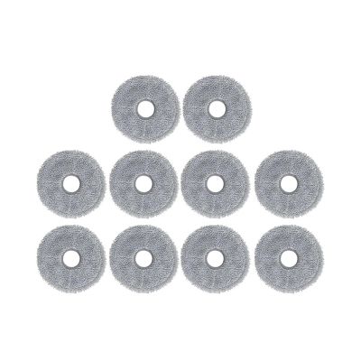 10/16pcs Robot Vacuum Cleaner Replacement Accessories Mop Cloth,Compatible For Dreame L40 Ultra(10PCS)