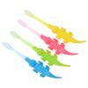 Gogogmee Toothbrush 8Pcs Set with Supple Soft Bristles Manual Toothbrush for Ages 3-12, Cute Crocodile Design Teeth Cleaning Tool for Daily Oral Care view 1