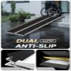 10FT Portable Wheelchair Ramp for Home, 800 lbs Aluminum, Locks to Steps view 4