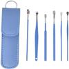 30 Pcs Ear Wax Removal Kit- Ear Cleaner Tool Stainless Steel- Portable Spiral Cleaning Tools with Storage Box for Adults (30 Pcs) view 4