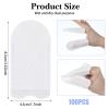 100 Pcs Cotton Finger Cots, Disposable Finger Covers Protectors for Finger Tips Breathable and Wear-Resistant Ear Cleaning Finger Wipes for Dogs and Cats view 2