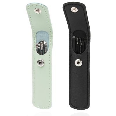 12Pcs Ear Wax Removal Kit- Ear Cleaner Tool Stainless Steel- Portable Spiral Cleaning Tools with Storage Box for Adults (12 Pcs)