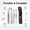 12Pcs Ear Wax Removal Kit- Ear Cleaner Tool Stainless Steel- Portable Spiral Cleaning Tools with Storage Box for Adults (12 Pcs) view 2