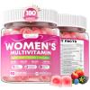 180 Count Womens Multivitamin Gummy, Methylated Multivitamin for Women with Iron, Biotin, Vitamins A, C, E, D3, K2 and B Complex for Beauty, Immune, Hair & Skin, Vegan, Sugar Free, Mixed Berry Flavor view 1