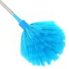 ARTSEWPLY Telescoping Cobweb Duster Brush with 2.3M Extension Pole, Washable Hard Bristle Ceiling Cleaner for High Ceilings and Fans, Sky Blue Indoor Outdoor Dusting Tool for Home Use view 3