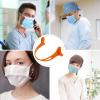 POPETPOP 3Pcs Flexible Mask Strap Extenders Orange Short Length Mask Hooks for Ear Pressure Relief Comfortable for Adults view 3