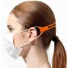 POPETPOP 3Pcs Flexible Mask Strap Extenders Orange Short Length Mask Hooks for Ear Pressure Relief Comfortable for Adults view 4