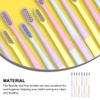 ZUNOXAZ 8pcs Flexible Soft Bristle Toothbrushes for Adults with Small Heads, Gum Care Oral Hygiene Set for Home and Travel, Pastel Colors view 3