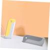 HEATSHAKING 2pcs Small Hand Squeegee for Shower Glass and Car Windows, Mini Portable Glass Wiper Brush in Gray and Yellow for Bathroom and Vehicle Cleaning view 4